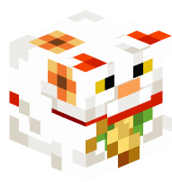 Lucky Cat - White Left Pawed