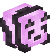 Panda Plushie (magenta)