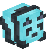 Panda Plushie (light blue)