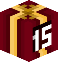 Christmas Calendar #15 (red)