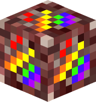 Rainbow Nether Quartz Ore