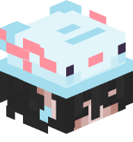 Elf with Axolotl Hat