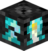 Lantern with Candle (cyan)