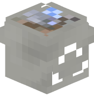 Recycling Bin (light gray, full)