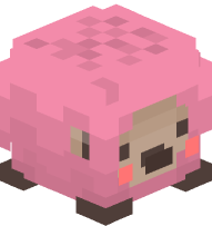 Sheep Plushie (pink)