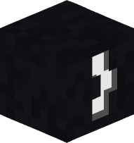 Black Curly Bracket (closed)