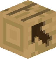 Oak Wood Arrow Left Up