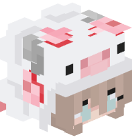 Girl with Cow Costume