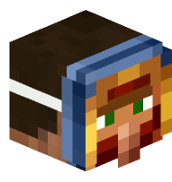 Man with Wandering Trader Mask