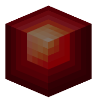 Compressed Perfect Ruby Gemstone