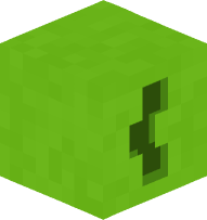 Lime Curly Bracket (open)