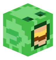 Slime eating a Burger