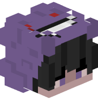 Boy in Gengar Costume