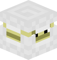 Shulker (white, upsidedown)