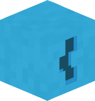 Light Blue Curly Bracket (open)