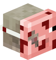 Zombie with Horror Pig Mask