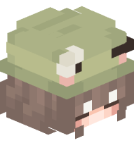 Girl with Frog Costume