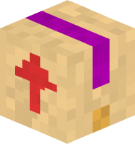 Cardboard Box (Purple)
