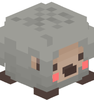 Sheep Plushie (light gray)