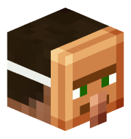 Man with Villager Mask