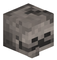 Skeleton Skull (burned)