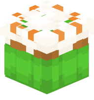 Carrot Cupcake (Green)