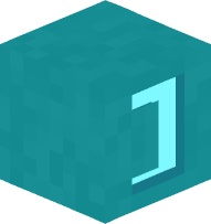 Cyan Square Bracket (closed)