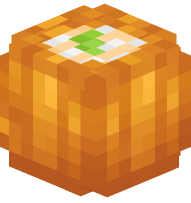 Creamy Pumpkin Soup in Pumpkin (Diagonal)