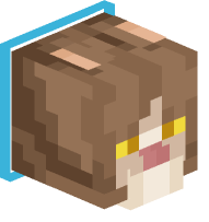 Collared Tabby Cat (light blue)