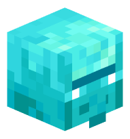 Diamond Villager Bust