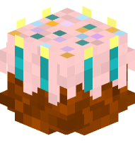 Birthday Cake (cyan)