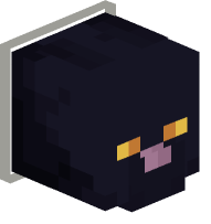 Collared Black Cat (light gray)