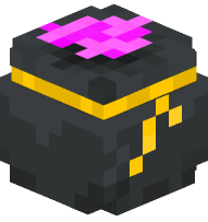 Black Bag with Diamonds (pink)