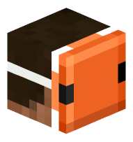 Man with Tropical Fish Mask