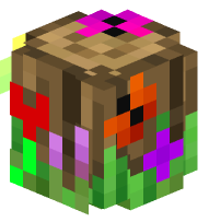 Oak Log (spring, rounded)