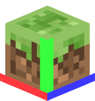 Minecraft Colored Axis