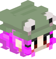 Girl with Frog Costume