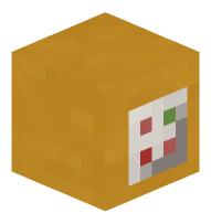 Command Block (Terracotta, Yellow)