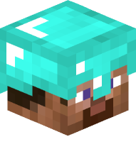 Steve with Diamond Helmet