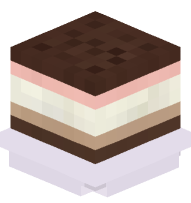 Ice Cream Sandwich (neapolitan,plated)