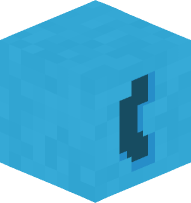 Light Blue Round Bracket (open)