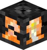 Lantern with Candle (orange)