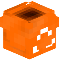 Recycling Bin (orange, empty)