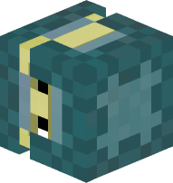 Shulker (cyan, left)