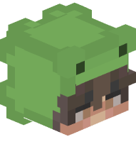 Boy with Frog Costume