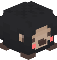 Sheep Plushie (black)