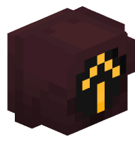 Nether Traffic Light - Straight Arrow (on)