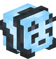 Panda Plushie (light blue)