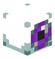 Eyeball (purple pupil)