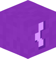 Purple Curly Bracket (open)